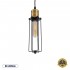GloboStar® KLECE 01057 Vintage Industrial Κρεμαστό Φωτιστικό Οροφής Μονόφωτο 1 x E27 AC220-240V - Φ8 x Υ28cm - Μαύρο Μεταλλικό Πλέγμα - 5 Χρόνια Εγγύηση