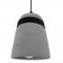 GloboStar® TRIBECA 01320 Μοντέρνο Industrial Κρεμαστό Φωτιστικό Οροφής Μονόφωτο 1 x E27 AC220-240V IP20 - Φ20 x Υ26cm - Γκρι Τσιμέντο Καμπάνα - 5 Χρόνια Εγγύηση