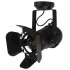 GloboStar® DETROIT 01372 Vintage Industrial Φωτιστικό Οροφής Μονόφωτο 1 x E27 Μαύρο Μεταλλικό Πλέγμα Μ23 x Π23 x Υ36cm