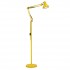 GloboStar® AUDREY 01472 Μοντέρνο Φωτιστικό Δαπέδου Μονόφωτο Μεταλλικό Κίτρινο Φ15 x Υ190cm