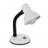 GloboStar® STUDENT WHITE 01531 Μοντέρνο Επιτραπέζιο Φωτιστικό Γραφείου Μονόφωτο 1 x E27 Λευκό Μεταλλικό με Διακόπτη ΟN/OFF Καμπάνα Φ12 x Υ32cm