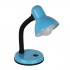GloboStar® STUDENT BLUE 01532 Μοντέρνο Επιτραπέζιο Φωτιστικό Γραφείου Μονόφωτο 1 x E27 Θαλασσί με Λευκό Μεταλλικό με Διακόπτη ΟN/OFF Καμπάνα Φ12 x Υ32cm