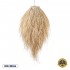 GloboStar® ARCHIPELAGO 01747 Boho Κρεμαστό Φωτιστικό Οροφής Μονόφωτο 1 x E27 AC220-240V IP20 - Φ30 x Υ63cm - Μπεζ Ξύλινο Πλέγμα - 5 Χρόνια Εγγύηση