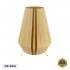 GloboStar® SALERNO 02331 Boho Επιδαπέδιο Φωτιστικό Μονόφωτο 1 x E27 AC220-240V IP20 - Φ50 x Υ70cm - Μπεζ με Καφε και Κίτρινο Λεπτό Νήμα Βαμβακερό Πλέγμα - 5 Χρόνια Εγγύηση