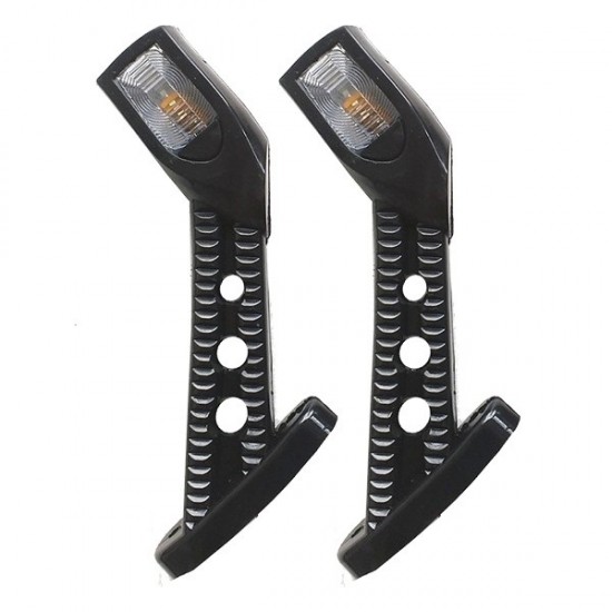 LED Set Πλευρικά Φώτα Όγκου Φορτηγών Αδιάβροχο IP66 Κέρατο 24 Volt GloboStar 75491