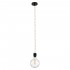 GloboStar® 36216 SHAQRA Κρεμαστό Φωτιστικό Οροφής Ανάρτηση Boho - Μακραμέ Πλεκτό Χειροποίητο με Μαύρο Ντουί 1 x E27 για Τοποθέτηση Καπέλων Φωτιστικών Μονόφωτο Μπεζ Υφασμάτινο με Σχοινί Φ4 x Y110cm