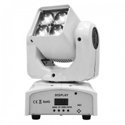 GloboStar® HERACLES 51156 Επαγγελματική Κινούμενη Ρομποτική Κεφαλή PATTERN Light CREE LED 100W AC 220V-240V IP20 RGBW DMX512 - Μ25.5 x Π20 x Υ35cm - 2 Χρόνια Εγγύηση