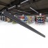 GloboStar® MARKET 61021-S Γραμμικό Φωτιστικό Οροφής Linear LED 18W 2200lm 60° AC 220-240V Μ120 x Π2 x Υ4cm Φυσικό Λευκό 4500K - Μαύρο - 3 Years Warranty