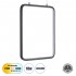 GloboStar® NEROBA 61302 Κρεμαστό Φωτιστικό Οροφής Linear Design LED CCT 18W 1980lm 360° AC 220-240V - Εναλλαγή Φωτισμού μέσω Διακόπτη On/Off All In One Ψυχρό 6000k+Φυσικό 4500k+Θερμό 2700k Μ29 x Π2 x Υ36cm - Μαύρο - 3 Years Warranty