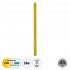 GloboStar® HOUSTON 61350 Φωτιστικό Τοίχου - Απλίκα Design LED CCT 24W 2880lm 360° AC 220-240V - Εναλλαγή Φωτισμού μέσω Διακόπτη On/Off All In One Ψυχρό 6000k+Φυσικό 4500k+Θερμό 2700k Μ6 x Π3 x Υ100cm - Χρυσό - 3 Years Warranty
