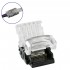 GloboStar® 70724 Αδιάβροχος Ταχυσύνδεσμος Ένωσης IP65 - Strip To Cable Connector για Ένωση 1 x RGB Αδιάβροχης Ταινίας LED Πλάτους 10mm με 1 x Καλώδιο Τροφοδοσίας