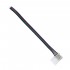 GloboStar® 70730 Μονός Connector Ατερμάτιστος με 15cm Καλώδιο για Όλες τις RGB Ταινίες LED 10mm