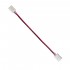 GloboStar® 70731 Διπλός Connector με 15cm Καλώδιο για Όλες τις Μονόχρωμες Ταινίες LED 8mm