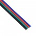 GloboStar® 70736 Εύκαμπτο Πλακέ Καλώδιο 1m RGB 4 x 0.25mm²