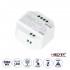 GloboStar® 71432 TRI-C1 Mi-BOXER AC Triac & RF 2.4Ghz & Push Dimmer 1 Καναλιού AC 100-240V 1 x 1.36A 300W - Max 1.36A 300W - IP20 Μ5 x Π5 x Υ2.3cm - 5 Years Warranty