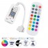 GloboStar® 73404 Ασύρματος Smart Home Wi-Fi LED RGBW Controller με 2 Εξόδους RGBW και Χειριστήριο 2.4Ghz RF DC 12V Max 144W - DC 24V Max 288W