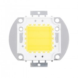 GloboStar® 73761 Υψηλής Ισχύος LED COB BRIDGELUX 30W 2700lm DC 28-32V - Μ5.5 x Π5.2 x Υ0.4cm - Ψυχρό Λευκό 6000K - 2 Χρόνια Εγγύηση