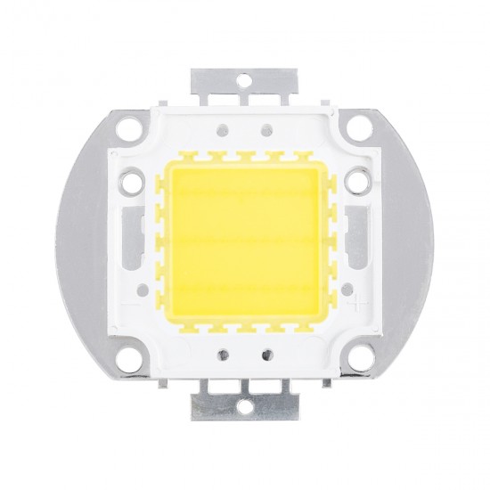 GloboStar® 73761 Υψηλής Ισχύος LED COB BRIDGELUX 30W 2700lm DC 28-32V - Μ5.5 x Π5.2 x Υ0.4cm - Ψυχρό Λευκό 6000K - 2 Χρόνια Εγγύηση