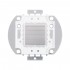 GloboStar® 73768 Υψηλής Ισχύος LED COB BRIDGELUX 50W 2500lm DC 20-24V - Μ5.6 x Π5.2 x Υ0.6cm - Κόκκινο - 2 Χρόνια Εγγύηση
