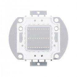 GloboStar® 73770 Υψηλής Ισχύος LED COB BRIDGELUX 30W 1500lm DC 20-24V - Μ5.5 x Π5.2 x Υ0.4cm - Πράσινο - 2 Χρόνια Εγγύηση