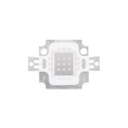 GloboStar® 73772 Υψηλής Ισχύος LED COB BRIDGELUX 10W 500lm DC 10-12V - M2.9 x P2 x Y0.3cm - Μπλε - 2 Χρόνια Εγγύηση