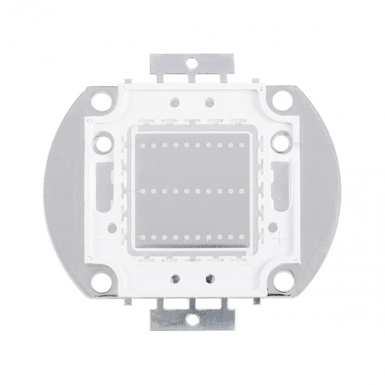 GloboStar® 73773 Υψηλής Ισχύος LED COB BRIDGELUX 30W 1500lm DC 28-32V - Μ5.5 x Π5.2 x Υ0.4cm - Μπλε - 2 Χρόνια Εγγύηση
