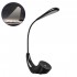 GloboStar® TESLER 76501 Μοντέρνο Επαναφορτιζόμενο Φωτιστικό Γραφείου Μαύρο LED 2.8 Watt 550lm DC 5V Αφής & Καλώδιο Τροφοδοσίας USB με Ενσωματωμένη Μπαταρία 1800mAh Φυσικό Λευκό 4500K