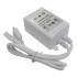 LED RGB Ενισχυτής Σήματος Πλαστικός 12v (144w) - 24v (288w) GloboStar 77407