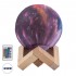 GloboStar® CALLISTO 79615 Μοντέρνο Επιτραπέζιο Φωτιστικό Πορτατίφ LED 2W 100lm 360° DC 5V - Εναλλαγή Φωτισμού μέσω Τηλεχειριστηρίου & Αφής - Dimmable - RGBW - Φ10 x Υ13.5 - Πολύχρωμο