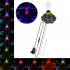 GloboStar® 79684 Φωτιστικό Ενυδρείου & Οξυγονωτής / Μηχανισμός Φυσαλίδων Φ15cm LED 6W 180° AC 230V Αδιάβροχο IP68 με Αυτόματη Εναλλαγή Χρωμάτων Πολύχρωμο RGB