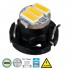 GloboStar® 81009 Λάμπα Αυτοκινήτου LED T4.2 3xSMD4014 0.6W 120lm 120° DC 12-16V  IP20 Μ1 x Π1 x Υ0.8cm Θερμό Λευκό 3000K