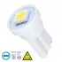 GloboStar® 81044 Λάμπα Αυτοκινήτου LED T10 W5W 1xSMD5050 0.28W 22lm 120° DC 12-16V IP20 Φ1.1 x Υ1.7cm Ψυχρό Λευκό 6000K
