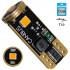 GloboStar® 81117 Λάμπα Αυτοκίνητου T10 W5W 3rd Generation Can-Bus Extreme Series LED 3 SMD 3030 3W 360lm 360° DC 12V IP20 Πορτοκαλί