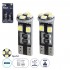 GloboStar® 81119-B Λάμπες Αυτοκινήτου LED T10 W5W 2rd Generation Can-Bus Series 8xSMD1210 2.6W 390lm 360° DC 12-16V IP20 Φ1 x Υ2.6cm Ψυχρό Λευκό 6000K - Σετ 2 Τεμαχίων σε Blister