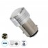 GloboStar® 81205 Λάμπα Αυτοκίνητου 1157 - BAY15D - P21/5W LED 6 SMD 3030 0.25W/0.50W 30lm/60lm 120° DC 12V IP20 Ψυχρό Λευκό 6000K