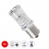 GloboStar® 81227 Λάμπα Αυτοκινήτου & Μοτοσυκλέτας LED 1156 - BA15S - P21W 2rd Generation Can-Bus Series 48xSMD4014 3W 430lm 360° - DC 12-16V IP20 - Φ2 x Υ5cm - Κόκκινο - 2 Χρόνια Εγγύηση