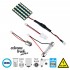 GloboStar® 81403 Λάμπα Αυτοκινήτου & Φορτηγού LED PCB PLATE - T10 - W5W - BA9S - T4W - FESTOON - C5W 3rd Generation Can-Bus Extreme Truck Series LED 24 SMD 5630 8W 1200lm 120° DC 12V IP20 Ψυχρό Λευκό 6000K