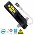 GloboStar® 81445 Λάμπα Αυτοκίνητου H3 2nd Generation Can-Bus Series LED 12 SMD 3030 8W 1200lm 360° DC 12V IP20 Ψυχρό Λευκό 6000K