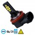 GloboStar® 81452 Λάμπα Αυτοκίνητου H16 2nd Generation Can-Bus Series LED 12 SMD 3030 8W 1200lm 360° DC 12V IP20 Ψυχρό Λευκό 6000K