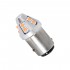 GloboStar® 81458 Λάμπα Αυτοκινήτου & Φορτηγού 1157 - BAY15D - P21/5W 3rd Generation Can-Bus Extreme Truck Series LED 12 SMD 3030 6W 720lm 360° DC 10-30V IP20 Κόκκινο