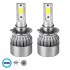 GloboStar® 82003 H7 C6 Line KIT Βασικού Φωτισμού Αυτοκινήτου & Φορτηγού 1st Generation Can-Bus Series LED CREE CXB COB 72W 7600lm DC 8-48V Αδιάβροχο IP65 Ψυχρό Λευκό 6000K