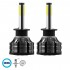 GloboStar® 82040 H1 K9 Line KIT Βασικού Φωτισμού Αυτοκινήτου & Φορτηγού 3rd Generation Can-Bus Series LED CREE CXB COB 100W 14000lm DC 9-32V Αδιάβροχο IP66 Ψυχρό Λευκό 6000K