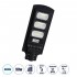 GloboStar® STREETA 85343 Professional LED Solar Street Light Αυτόνομο Ηλιακό Φωτιστικό Δρόμου 90W 900lm 144 x LED SMD 5730 με Ενσωματωμένο Φωτοβολταϊκό Panel 6V 12W & Επαναφορτιζόμενη Μπαταρία Li-ion 3.2V 12000mAh με Αισθητήρα Ημέρας-Νύχτας & PIR 