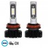 GloboStar® 85638 H8 X1 Line KIT Βασικού Φωτισμού Αυτοκινήτου & Φορτηγού 3nd Generation Can-Bus Series LED CREE CXB 100W 14000lm DC 9-32V Αδιάβροχο IP66 Ψυχρό Λευκό 6000K