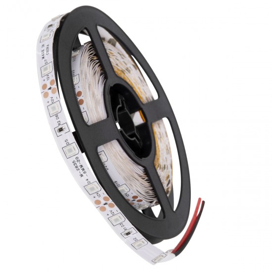 GloboStar® AVILA 90595 Ταινία LED 4.8W/m 200lm/m 120° DC 12V IP20 - 60 x SMD 3528 LED Chip/Μέτρο - Μ5000 x Π8 x Υ2mm - Ρολό 5 Μέτρων - Μπλε - 2 Χρόνια Εγγύηση