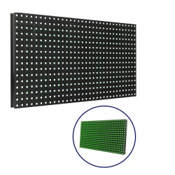 Ανταλλακτικό Panel Module P10 SMD 2835 32x16cm για Κυλιόμενη Πινακίδα LED Πράσινο Αδιάβροχο IP65 GloboStar 91101