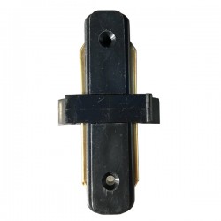 Μονοφασικός Connector 2 Καλωδίων Συνδεσμολογίας Γιώτα (Ι) για Μαύρη Ράγα Οροφής GloboStar 93023