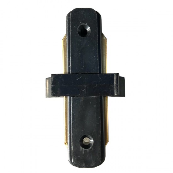 Μονοφασικός Connector 2 Καλωδίων Συνδεσμολογίας Γιώτα (Ι) για Μαύρη Ράγα Οροφής GloboStar 93023