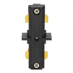 Διφασικός Connector 3 Καλωδίων Συνδεσμολογίας Γιώτα (Ι) για Μαύρη Ράγα Οροφής GloboStar 93130