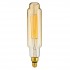 GloboStar® 99168 Λάμπα LED Long Filament E27 BTT80 BANANAS Γλόμπος 8W 720lm 360° AC 220-240V IP20 Φ7.8 x Υ34.5cm Ultra Θερμό Λευκό 2200K με Μελί Γυαλί - Dimmable - 3 Χρόνια Εγγύηση